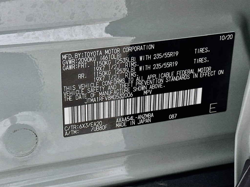 2021 Toyota RAV4 XLE Premium