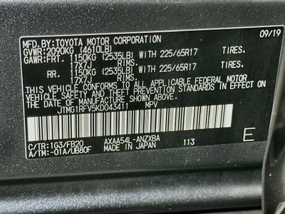 2019 Toyota RAV4 LE
