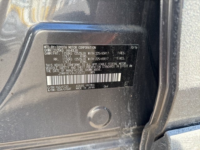 2017 Toyota RAV4 XLE