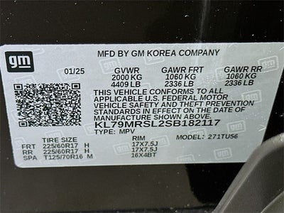 2025 Chevrolet TrailBlazer LT