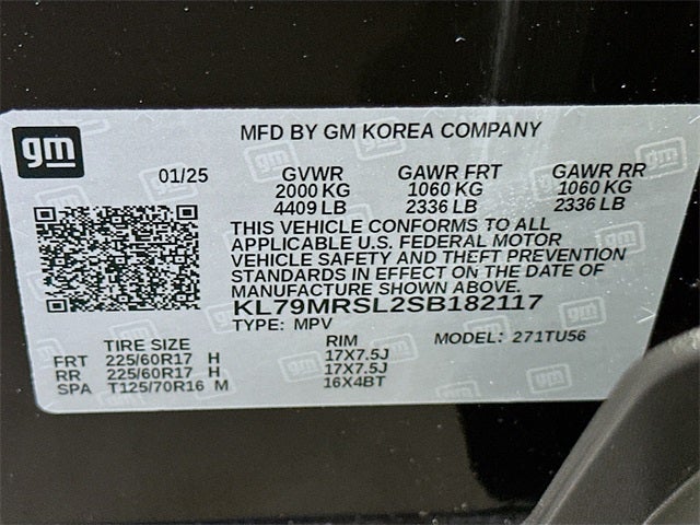 2025 Chevrolet TrailBlazer LT