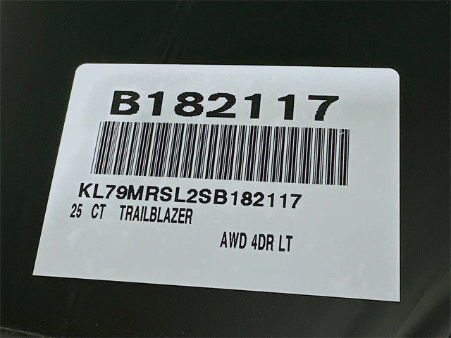 2025 Chevrolet TrailBlazer LT