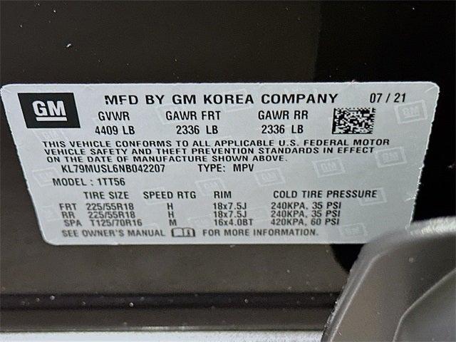 2022 Chevrolet TrailBlazer RS