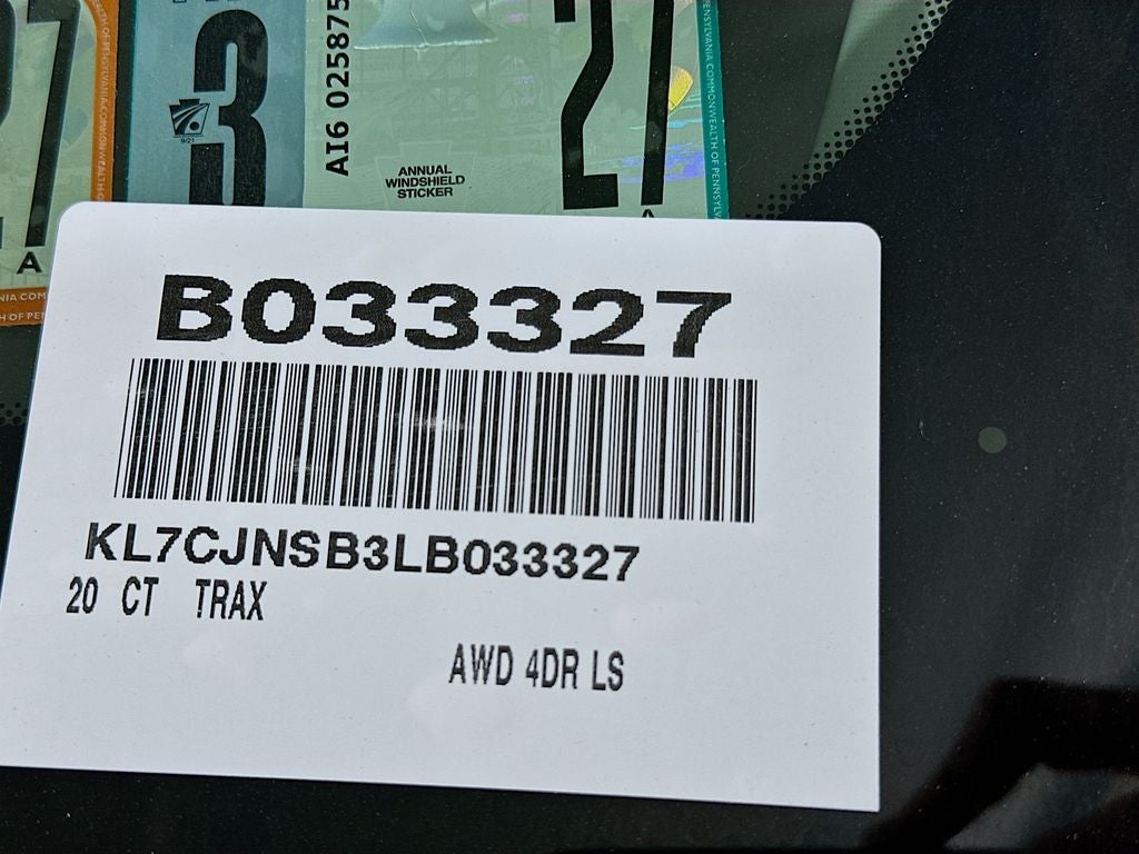 2020 Chevrolet Trax LS