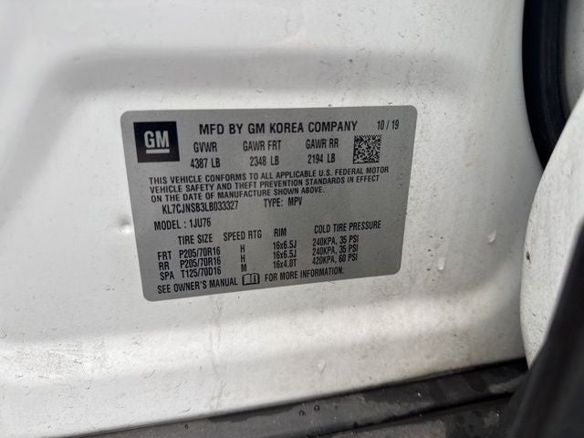 2020 Chevrolet Trax LS