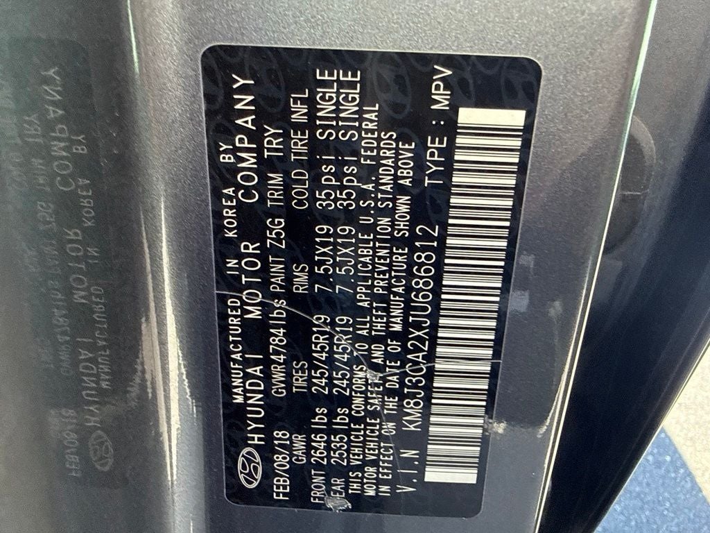 2018 Hyundai Tucson Limited