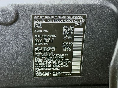 2018 Nissan Rogue SV