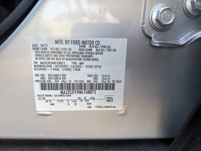 2021 Ford EcoSport S