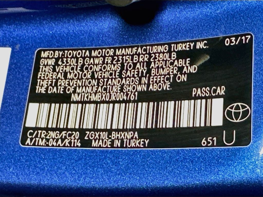 2018 Toyota C-HR XLE Premium