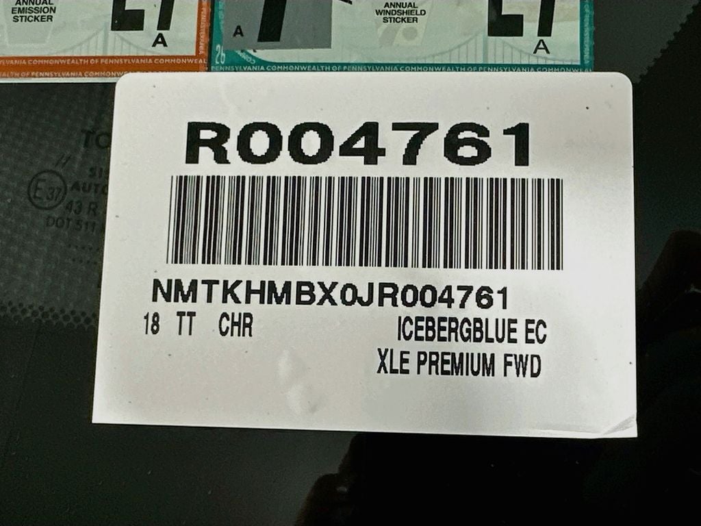 2018 Toyota C-HR XLE Premium