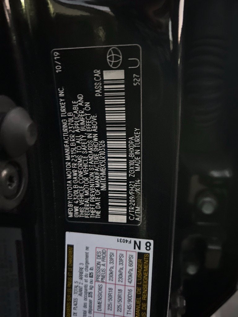 2020 Toyota C-HR LE