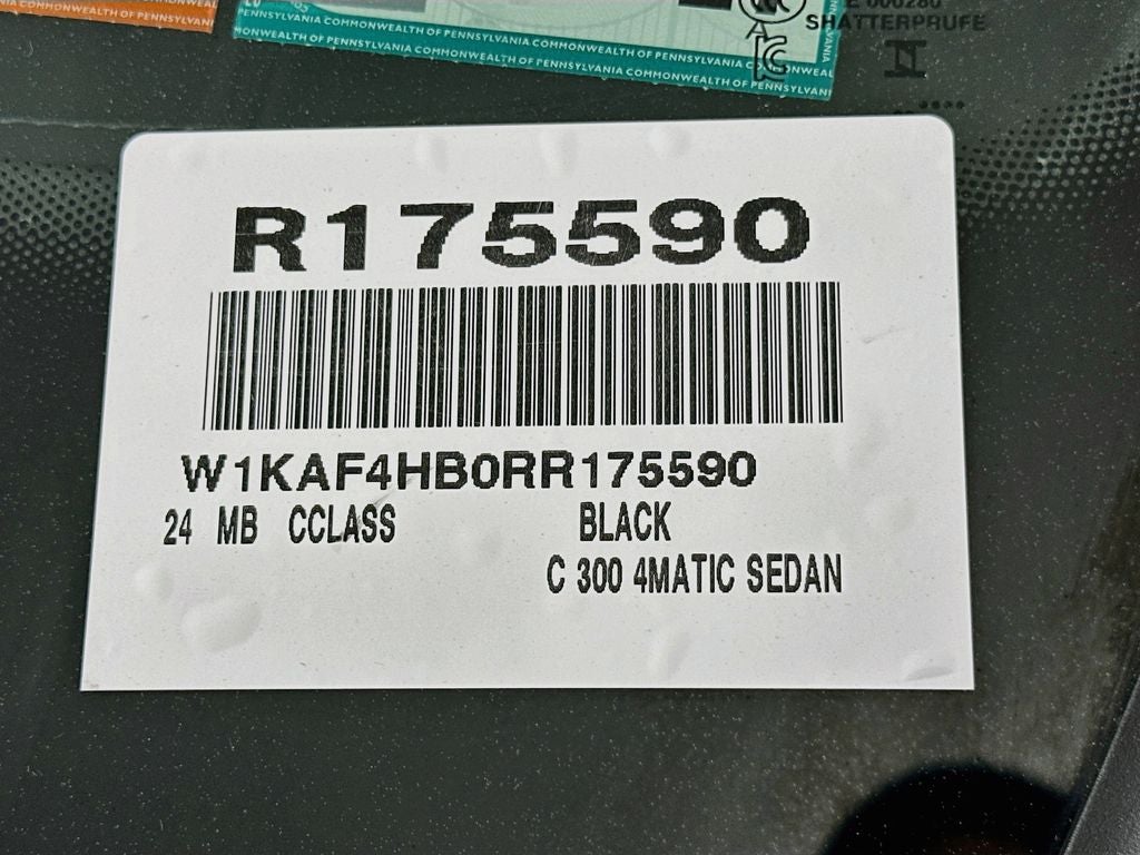 2024 Mercedes-Benz C-Class C 300 4MATIC®
