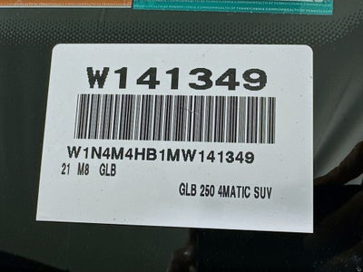 2021 Mercedes-Benz GLB GLB 250 4MATIC®