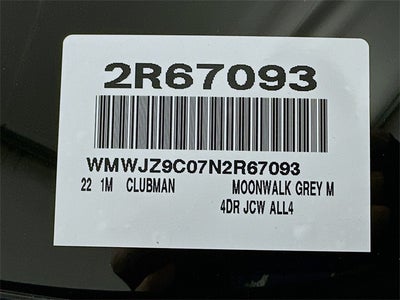 2022 MINI Clubman John Cooper Works