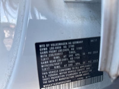 2017 Volkswagen Tiguan Limited 2.0T