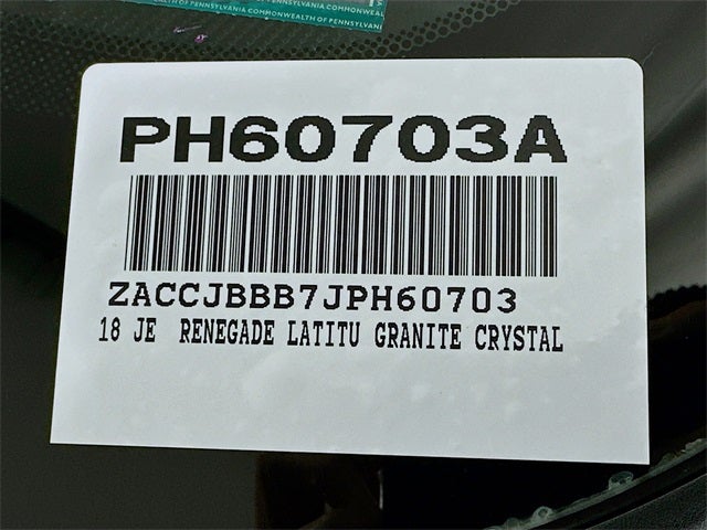 2018 Jeep Renegade Latitude