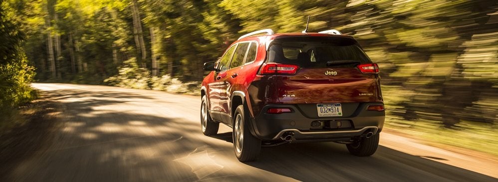 Jeep Cherokee Limited Maroon