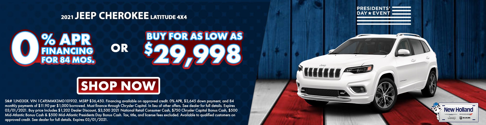 Chrysler Dodge Jeep Ram Dealer New Holland PA New Holland CDJR