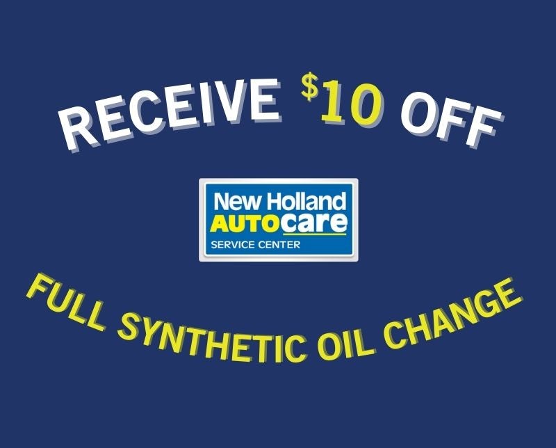 Receive $10.00 off of a Full Synthetic Oil Change