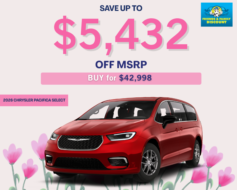 Save up to $5,432 off MSRP