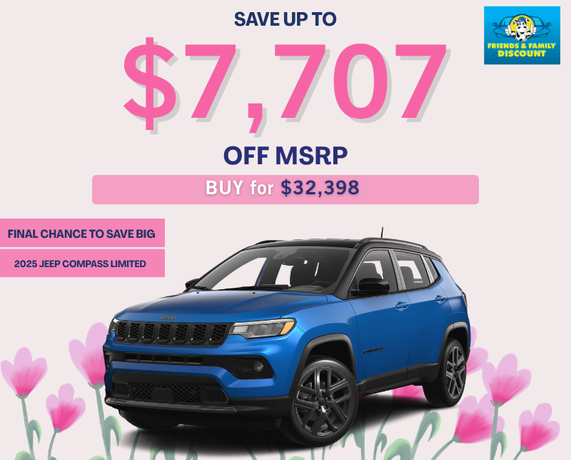 Save up to $7,707 off MSRP