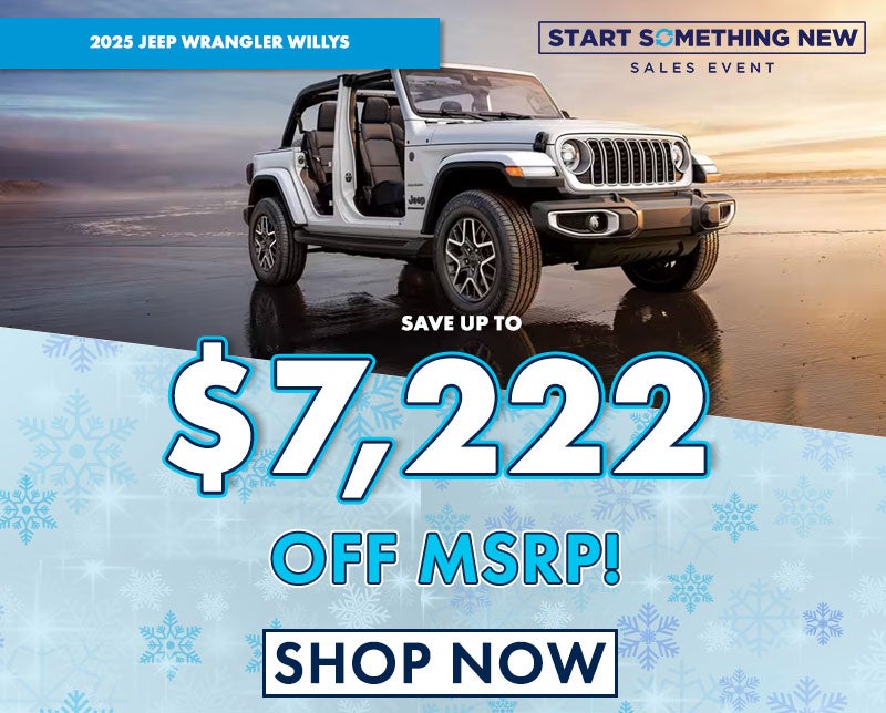 SAVE $7,222 OFF MSRP!