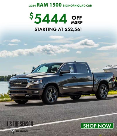 Starting at $52,561 | SAVE $5,444 OFF MSRP!