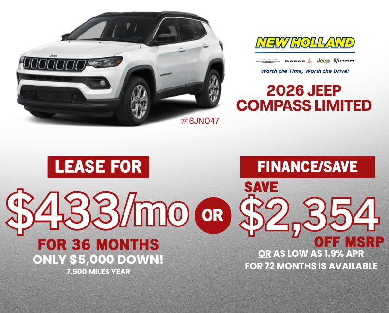 Lease for $433 a month for 36 months!
